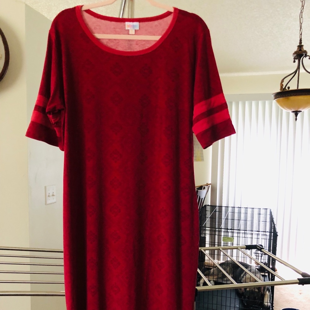 LuLaRoe ‘Julia’ Women’s Dress, Sz 3x